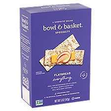 Bowl & Basket Specialty Everything Flatbread, 5 Ounce