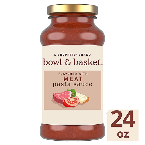 Bowl & Basket Flavored with Meat Pasta Sauce, 24 oz