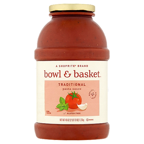 Bowl & Basket Traditional Pasta Sauce, 45 oz