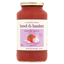 Bowl & Basket Pasta Sauce Roasted Garlic, 24 Ounce