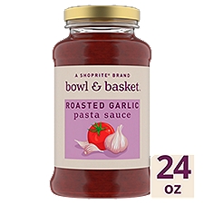 Bowl & Basket Roasted Garlic, Pasta Sauce, 24 Ounce