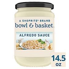 Bowl & Basket Alfredo Sauce, 14.5 oz, 14.5 Ounce