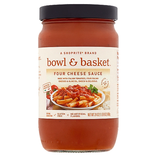 Bowl & Basket Four Cheese Sauce, 24 oz