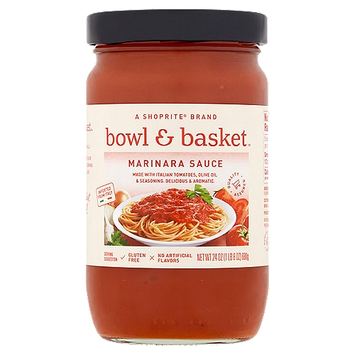 Bowl & Basket Marinara Sauce, 24 oz