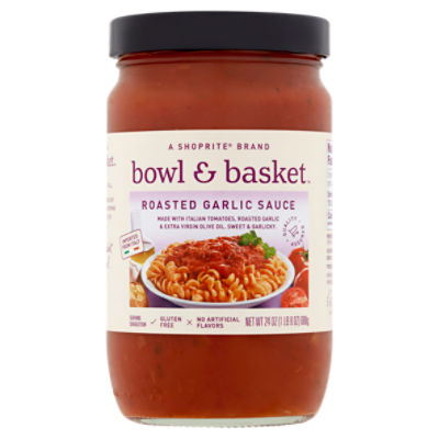 Bowl & Basket Roasted Garlic Sauce, 24 oz, 24 Ounce