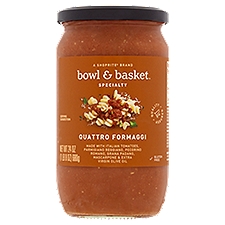 Bowl & Basket Specialty Quattro Formaggi, Sauce, 24 Ounce