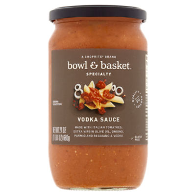 Bowl & Basket Specialty Vodka Sauce, 24 oz