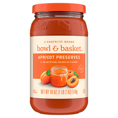 Bowl & Basket Apricot Preserves, 18 oz