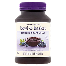 Bowl & Basket Concord Grape, Jelly, 30 Ounce