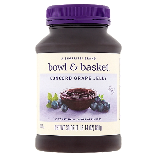 Bowl & Basket Concord Grape Jelly, 30 oz
