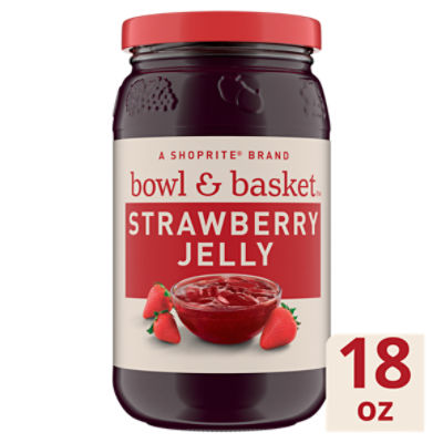 Bowl & Basket Strawberry Jelly, 18 oz, 18 Ounce