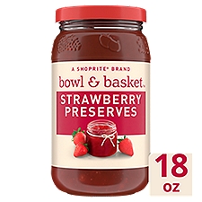Bowl & Basket Strawberry Preserves, 18 oz