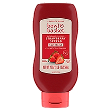 Bowl & Basket Squeezable Strawberry, Spread, 20 Ounce
