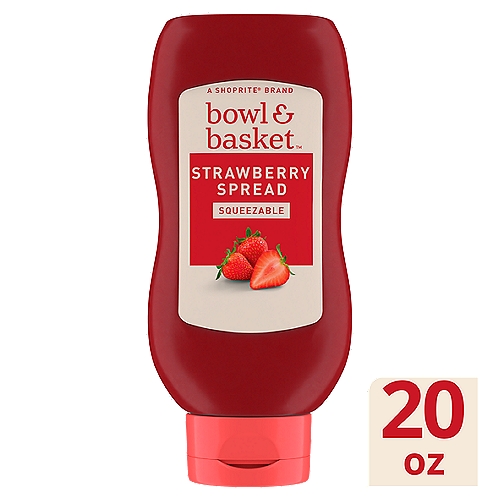 Bowl & Basket Squeezable Strawberry Spread, 20 oz