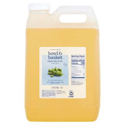 Bowl & Basket 100 Pure Vegetable Oil, 2.5 gal