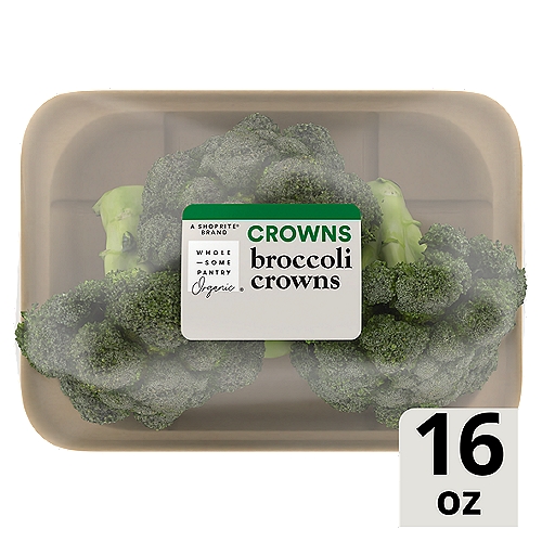 Wholesome Pantry Organic Broccoli Crowns, 16 oz