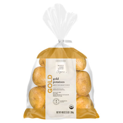 Wholesome Pantry Organic Gold Potatoes, 3 lb bag
