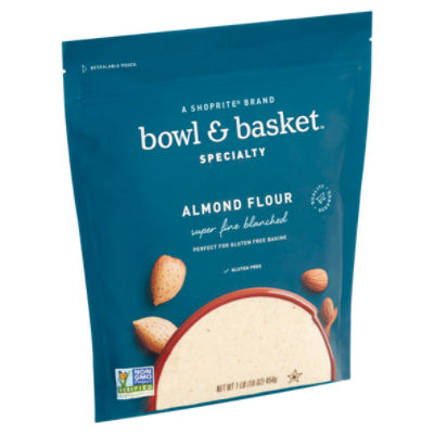 Bowl & Basket Specialty Super Fine Blanched Almond Flour, 1 lb - ShopRite