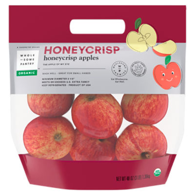 Wholesome Pantry Organic Honeycrisp Apples, 48 oz
