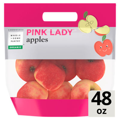 Wholesome Pantry Organic Pink Lady Apples, 48 oz bag