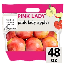 Wholesome Pantry Organic Pink Lady, Apples, 48 Ounce