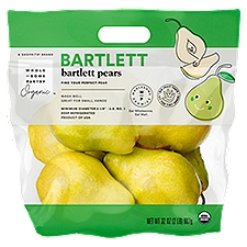 Wholesome Pantry Organic Bartlett, Pears, 1 Each