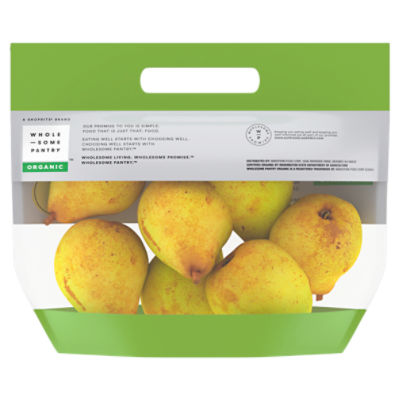 Fresh Bartlett Pears, 3 lb Bag