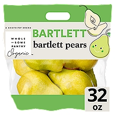 Wholesome Pantry Organic Bartlett Pears, 32 oz