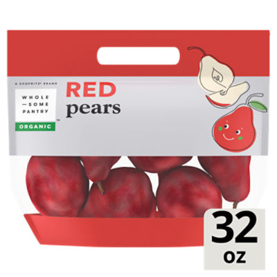 Wholesome Pantry Organic Red Pears, 32 oz, 1 Each