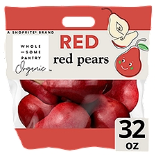 Wholesome Pantry Organic Red Pears, 32 oz