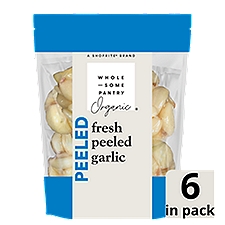 Wholesome Pantry Organic Fresh Peeled Garlic, 6 count, 6 oz