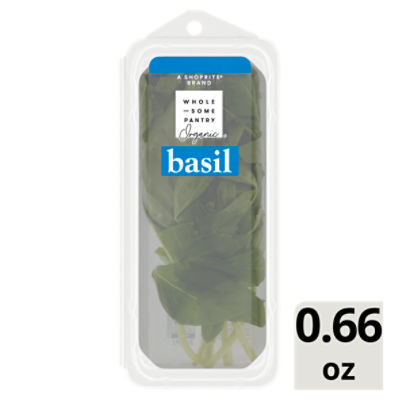 Wholesome Pantry Organic Basil, 0.66 oz - Fairway