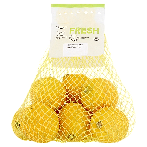 Wholesome Pantry Organic Fresh Lemon, 2 lb