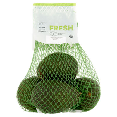 Wholesome Pantry Organic Fresh Avocado, 4 count, 4 Each