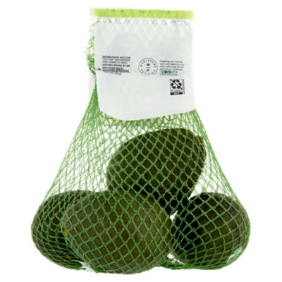 Fresh Organic Bagged Avocados, 3-4 Count