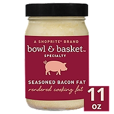 Bowl & Basket Specialty Seasoned Bacon Fat, 11 Ounce