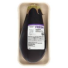 Wholesome Pantry Organic Fresh, Eggplant, 1 Each