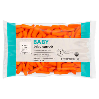 Wholesome Pantry Organic Baby Carrots, 2 lb bag