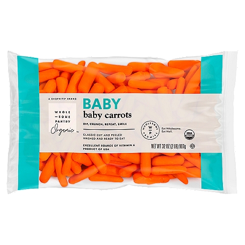 Wholesome Pantry Organic Baby Carrots, 32 oz