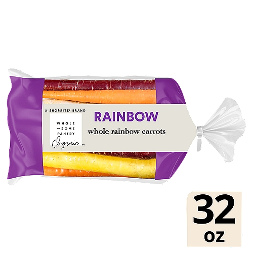 Wholesome Pantry Organic Whole Rainbow Carrots, 32 oz
