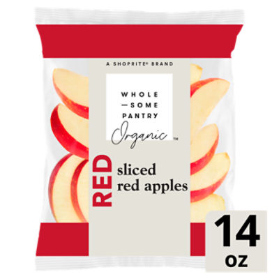 Wholesome Pantry Organic Sliced Red Apples, 14 oz, 14 Ounce