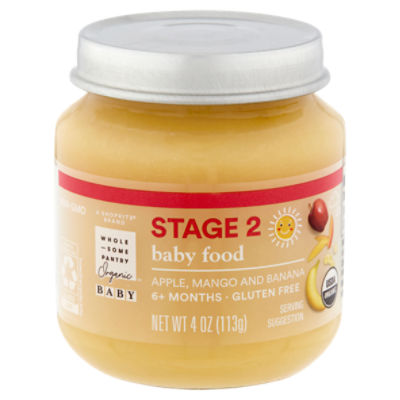 Bananas Stage 2 Jarred Baby Food