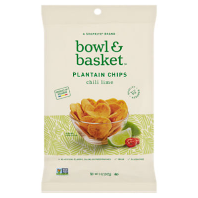 Bowl & Basket Chili Lime Plantain Chips, 5 oz
