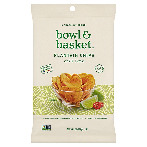 Bowl & Basket Chili Lime Plantain Chips, 5 oz