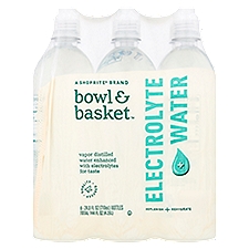 Bowl & Basket Electrolyte Water, 144 Fluid ounce