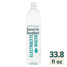 Bowl & Basket Electrolyte Water, 33.8 fl oz, 33.8 Fluid ounce