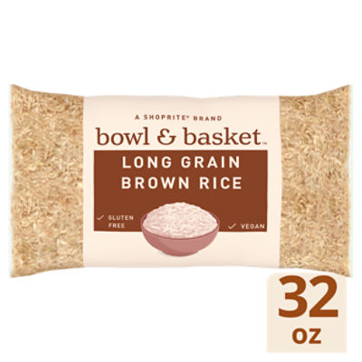 Bowl & Basket Long Grain Brown Rice, 32 oz, 2 Pound