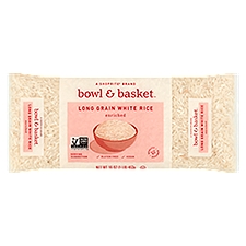 Bowl & Basket Enriched Long Grain White Rice, 16 oz, 1 Pound