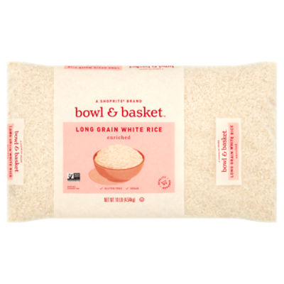 Bowl & Basket Enriched Long Grain White Rice, 10 lb