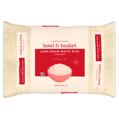 Bowl & Basket Enriched Long Grain White Rice, 20 lb